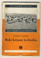 kniha Malá krmná technika, Brázda 1950