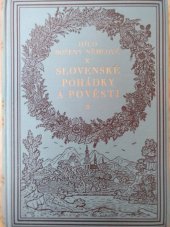 kniha Slovenské pohádky a pověsti. II., Kvasnička a Hampl 1929