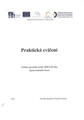 kniha Praktická cvičení učebnice pro druhý ročník SPŠP-COP Zlín, zpracovatelského oboru, Střední průmyslová škola polytechnická - COP Zlín 2011