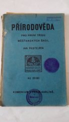 kniha Přírodověda (přírodopis a přírodozpyt) pro první třídu měšťanských škol, Komenium 1933