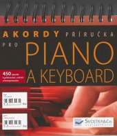 kniha Akordy příručka pro piano a keyboard, Svojtka & Co. 2010