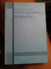 kniha Hospodářství rybniční, Theodor Mokrý 1935