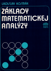 kniha Základy matematickej analýzy, Alfa 1985