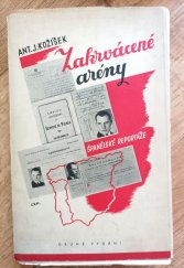 kniha Zakrvácené arény španělské reportáže, Občanská tiskárna 1938