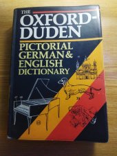 kniha The Oxford-Duden Pictorial German & English Dictionary, Oxford University Press 1979