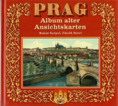 kniha Prag Album alter Ansichtskarten, Verlag 555 2000