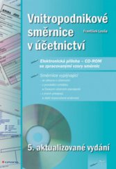 kniha Vnitropodnikové směrnice v účetnictví, Grada 2008