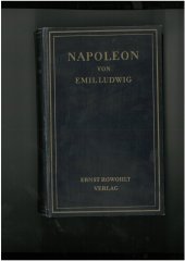 kniha Napoleon, Ernst Rowohlt Verlag 1928