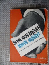 kniha Mluvíte anglicky? = Do you speak English? : Učebnice k rozhlasovému kursu angličtiny : 2. roč., Novinář 1971