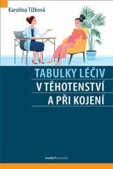 kniha Tabulky léčiv v těhotenství a při kojení, Maxdorf 2023