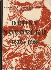 kniha Dějiny novověku 1870-1918, Státní nakladatelství 1949