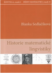 kniha Historie matematické lingvistiky, Nadace Universitas 2012