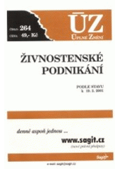 kniha Živnostenské podnikání podle stavu k 19.2.2001, Sagit 2001