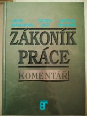 kniha Zákoník práce Komentář, Prospektrum 1994