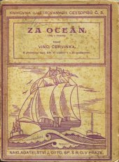 kniha Za oceán listy z Ameriky, J. Otto 1921