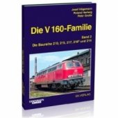 kniha Die V-160 Familie Die Baureihen 210,215,217,218 und 219, EK-Verlag 2017