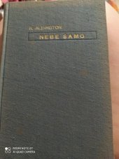 kniha Nebe samo román, Alois Neubert 1937