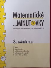 kniha Matematické minutovky 8.ročník 1. Díl , Prodos spol. s r. o. 2020