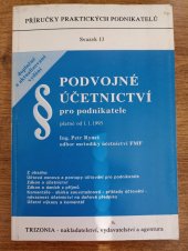 kniha Podvojné účetnictví pro podnikatele platné od 1.1.1993, Trizonia 1992