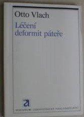 kniha Léčení deformit páteře, Avicenum 1986