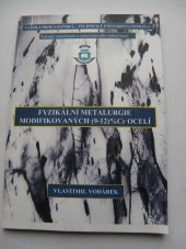 kniha Fyzikální metalurgie modifikovaných (9-12)%Cr ocelí, Vysoká škola báňská - Technická univerzita, Fakulta metalurgie a materiálového inženýrství 2003