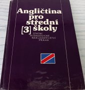 kniha Angličtina pro 3. ročník středních škol, Státní pedagogické nakladatelství 1986