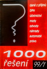 kniha 1000 řešení 99/1, Poradce 1999