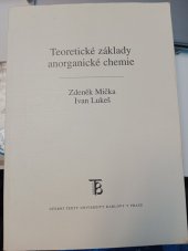 kniha Teoretické základy anorganické chemie, Karolinum  2007