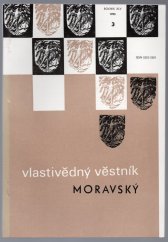 kniha Vlastivědný věstník moravský ročník XLV rok 1993 číslo 3, Muzejní a vlastivědná společnost v Brně 1993