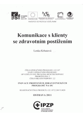 kniha Komunikace s klienty se zdravotním postižením, Ostravská univerzita v Ostravě 2011