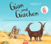 kniha Gian und Giachen und das Munggamaitli Madlaina, NordSüd Verlag 2020