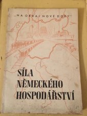 kniha Síla německého hospodářství, Orbis 1941