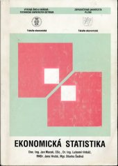 kniha Ekonomická statistika, Vysoká škola báňská - Technická univerzita, Ekonomická fakulta 1999