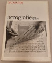 kniha Notografie Učebnice notograf. záznamu, Supraphon 1985