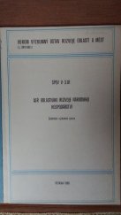 kniha ASŘ oblastního rozvoje národního hospodářství Závěrečná výzkumná zpráva, Výzkumný ústav rozvoje oblastí a měst 1980