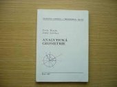 kniha Analytická geometrie, Masarykova univerzita 1997