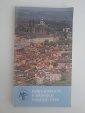 kniha Doba Karla IV. v dějinách národů ČSSR [průvodce výstavou], Panorama 1978