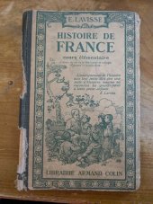 kniha Histoire de France, Librairie Armand Colin 1929