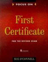 kniha First Certificate  for the revised exam , Longman 2006