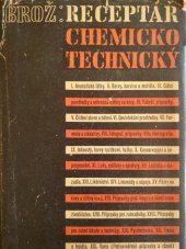 kniha Receptář chemicko-technický, Josef Svoboda 1942