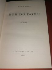 kniha Bůh do domu román, Fr. Borový 1947