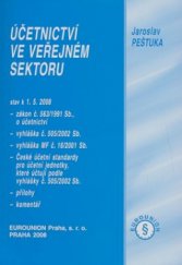 kniha Účetnictví ve veřejném sektoru stav k 1.5.2008, Eurounion 2008