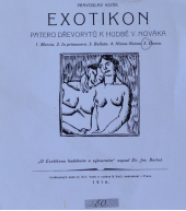 kniha Exotikon, B. Kočí 1916