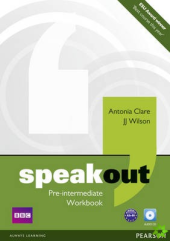 kniha Speakout Pre Intermediate Workbook with Key, Pearson 2013