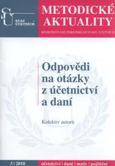 kniha Odpovědi na otázky z účetnictví a daní, Svaz účetních 2010