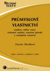 kniha Průmyslové vlastnictví, LexisNexis CZ 2006