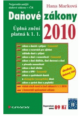 kniha Daňové zákony 2011 úplná znění platná k 1.4.2011, Grada 2011