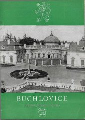 kniha Buchlovice Státní zámek a okolí, Čedok 1953