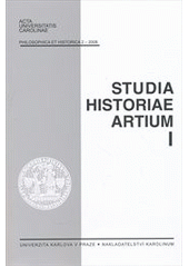 kniha Studia historiae artium I, Karolinum  2012