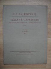 kniha Italské Capriccio, SNKLHU  1957